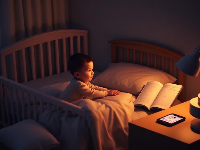 Best App to Calm Toddler Crying at Bedtime