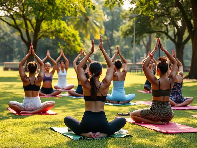 Outdoor Yoga for Beginners in Chennai 